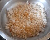 A picture of step 2 of Gond Laddu.