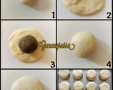 Foto langkah ke 11 dari resep 61. PIA BASAH / ROTI GEPENG ISI KACANG HIJAU DURIAN (Teflon).