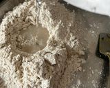 A picture of step 1 of Jowar Bhakri and vegetable (Pendbhaji Bhakri).