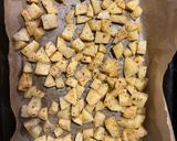 A picture of step 2 of Batata Hara.
