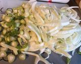 Une image de l'étape 4 de Gratin de fenouils, sauce crème au bouillon de chapon et mozzarella.