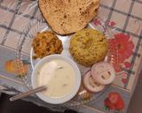 A picture of step 12 of Simple And Light Gujarati dinner.