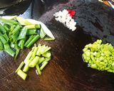簡易版客家小炒的食譜步驟1照片