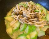 金沙鴻喜絲瓜的食譜步驟4照片