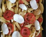 Csirkecomb, vele sült burgonyával🥔🍗 recept fázis 1 fotója