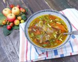 Hình bước làm 4 của món Canh Riêu Cua Đồng Nấu Sấu
