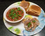 મુંબઈ સ્ટાઈલ પાવભાજી વિથ લચ્છાં ડુંગળી(Pavbhaji recipe in gujarati) રેસીપી સ્ટેપ6ફોટો
