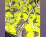 Foto langkah ke 2 dari resep Bolu kukus pandan ketan hitam.