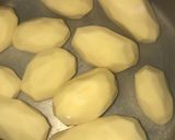 A picture of step 1 of Chicken 🍗 potato 🥔 ball.