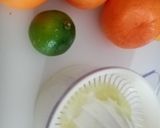 Pas rețetă Clătite dulce-acrişoare cu suc de fructe citrice 1 fotografie