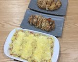 Foto langkah ke 3 dari resep Salmon Baked Rice / Mentai Rice.
