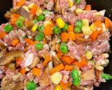 Hình bước làm 1 của món Chả giò khoai môn
