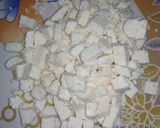 A picture of step 4 of Paneer bhurji.