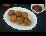 A picture of step 5 of Chicken & potato cheese balls.