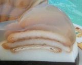 Foto langkah ke 6 dari resep Puding Lapis Biskuit (tanpa telur).