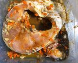 Hình bước làm 1 của món Cá om dưa 🐟