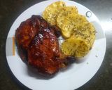 Foto del paso 4 de la receta: Costeletas de cerdo con barbacoa al horno