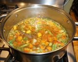 A picture of step 8 of CHILEAN BEEF CARBONADA SOUP. JON STYLE.