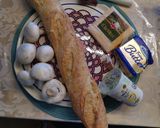 Champignon - 🥖Baguette im Airfryer überbacken Rezeptschritt 1 Foto