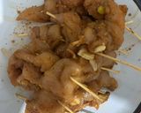 A picture of step 3 of Tsiren nama da kaza.