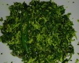 A picture of step 3 of Mukunuwenna sambol. (Sessile joyweed).