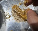 A picture of step 4 of Paneer fingers with peanut sauce.