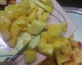 A picture of step 2 of Mix fruit chaat.