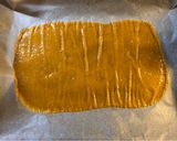 A picture of step 8 of Amardeen or Apricot paste.