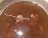 A picture of step 2 of Pudina rasam Madhu style.