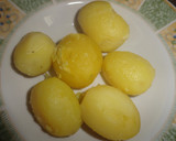 Foto del paso 3 de la receta: Patatas con atún y salsa mahonesa