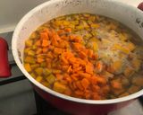 Foto del paso 5 de la receta: Porotos blancos con zapallo y choclo