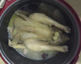 Hình bước làm 4 của món Gà tần sâm