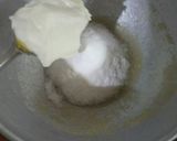 A picture of step 3 of Chocolate with ground nuts cake covered in fondant.