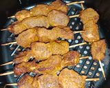 A picture of step 3 of Air fryer Beef Tikka.