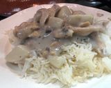 Foto del paso 6 de la receta: Fajitas de Pollo en crema de Champiñón a la Sonorense