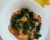 Foto del paso 1 de la receta: Ensalada de garbanzos con langostinos marinados