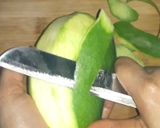 A picture of step 1 of Instant Mango pickle.