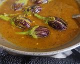 A picture of step 4 of Quick baingan curry.