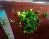 A picture of step 7 of Swiss Chard with Potatoes and Beef.