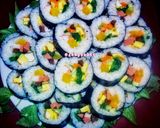Hình bước làm 6 của món Kimbap Korea - Cơm cuộn Hàn Quốc #3