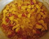 A picture of step 3 of Savory, Spicy Tikka Macroni 🍝🍊🍊🍜.