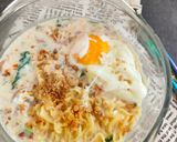 Foto langkah ke 6 dari resep Mie Kuah Susu.