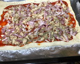 Foto del paso 3 de la receta: Pizza de pollo bacon