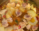 Foto del paso 5 de la receta: Arroz con carne y caldo de salmón