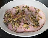 A picture of step 1 of Wsm Cheesey Ham.