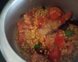 A picture of step 3 of Methi dal.