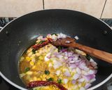 A picture of step 7 of Little millet bisi bele bath.