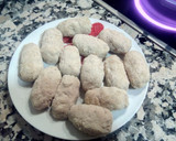 Foto del paso 12 de la receta: Croquetas de cocido ligeras,  sin lactosa ni huevo🐣 Apto para personas con diabetes 🆙