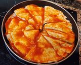 Foto del paso 4 de la receta: Tortitas rellenas de restos 🌮