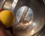 A picture of step 3 of MSM squash salad.